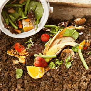 landscaping companies niagara - Ways to Save Money on Landscaping Projects - a compost pile with fresh materials on top for brown compost